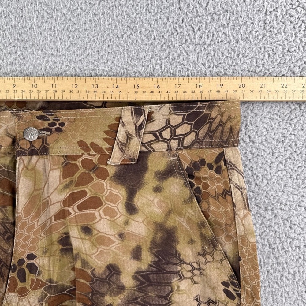 Kryptek Pants Mens XL Brown Tactical Cargo Battlefield to Highlander Camo Hunt - Picture 8 of 13